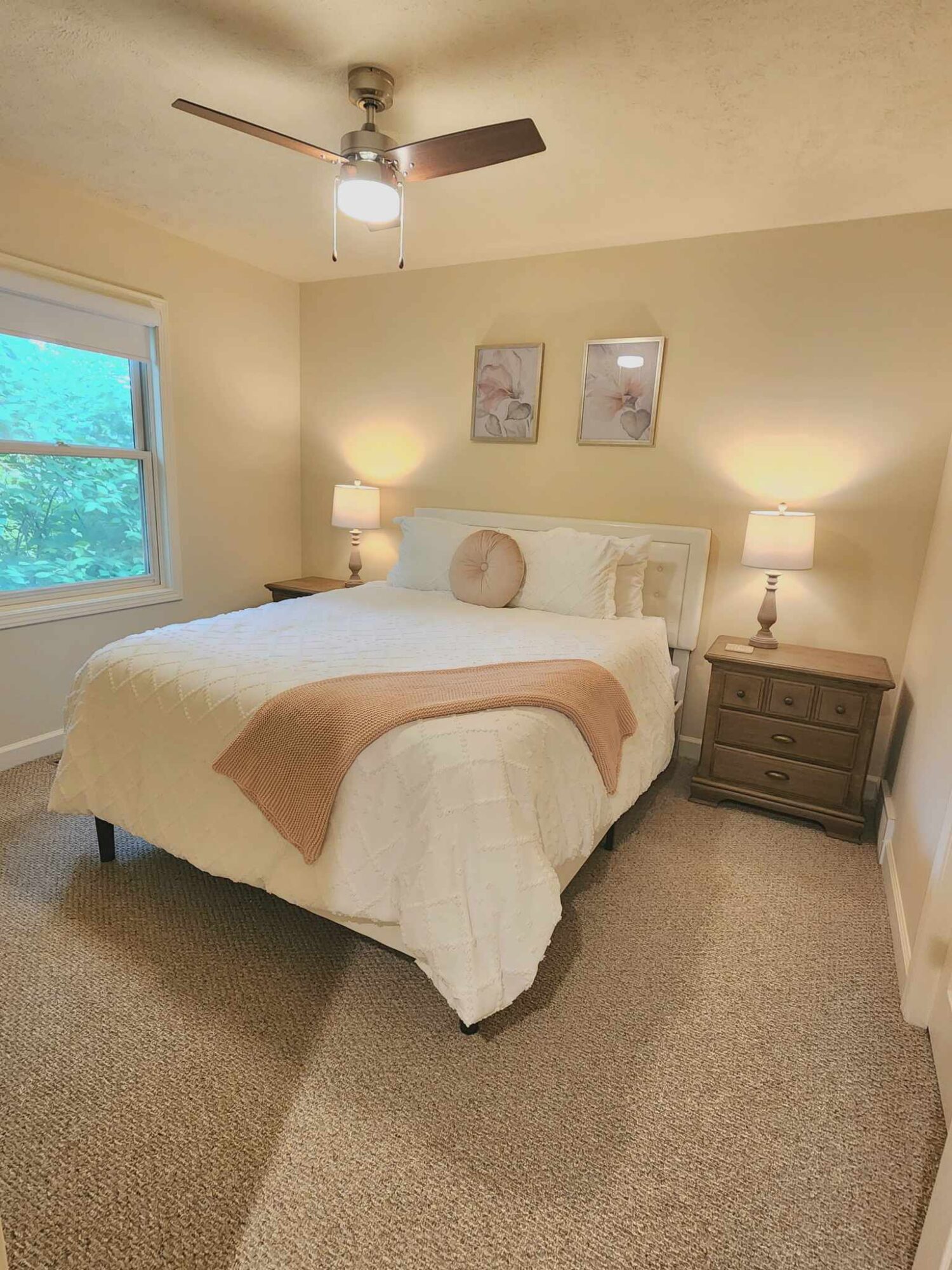 Dyer Lake Vacation Home Queen Bedroom
