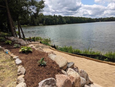 Dyer Lake Vacation Home Beach
