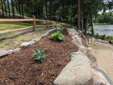Dyer Lake Vacation Home Beach area