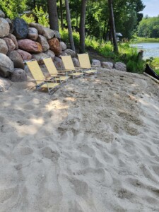 Dyer Lake Vacation Home Beach