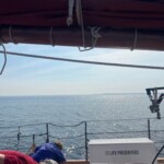 Old Mission Peninsula from the Inland Seas Ship