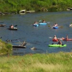 Kayaking the Boardman River at Brown Bridge Quiet Area